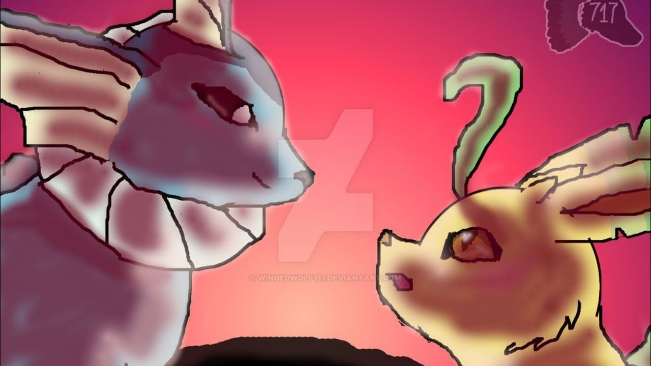 Leafeon x Vaporeon | Dark Side