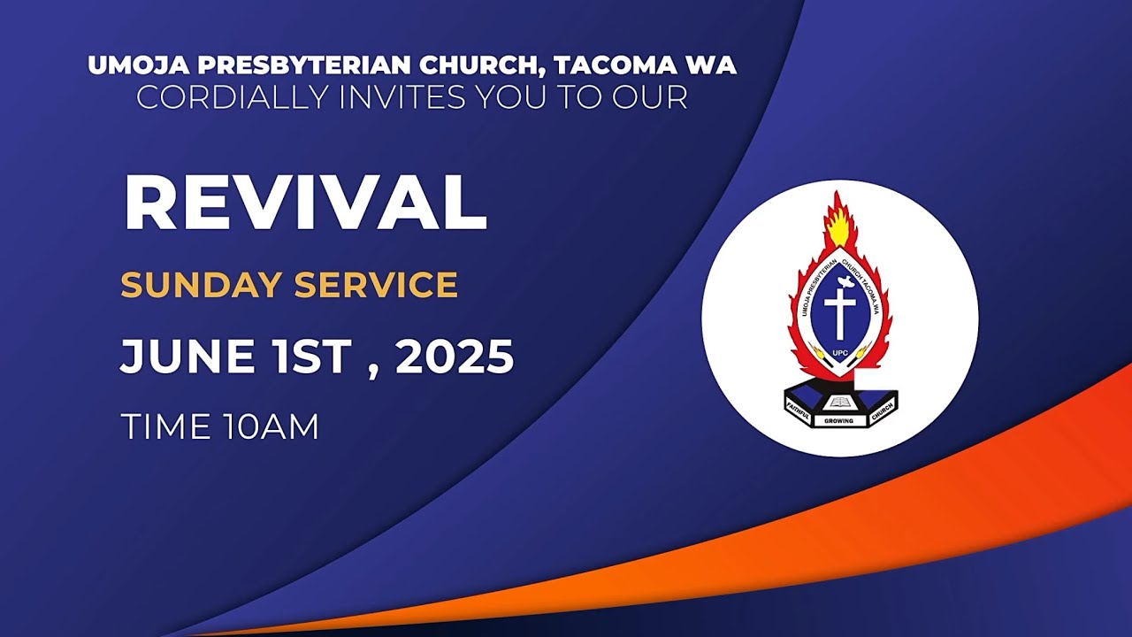 REVIVAL SUNDAY SERVICE | June 1, 2025 | UMOJA PRESBYTERIAN CHURCH TACOMA