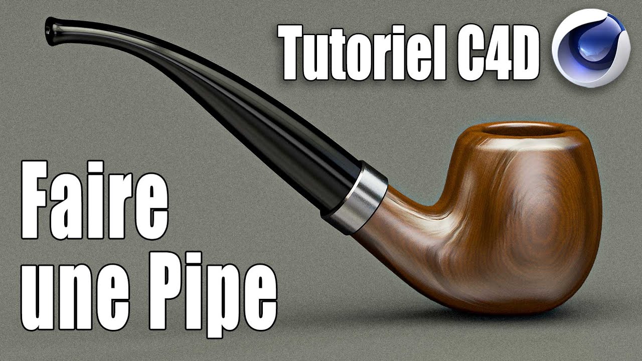 Cinema 4d - Tutoriel - Modéliser une pipe avec Générateur de Volume