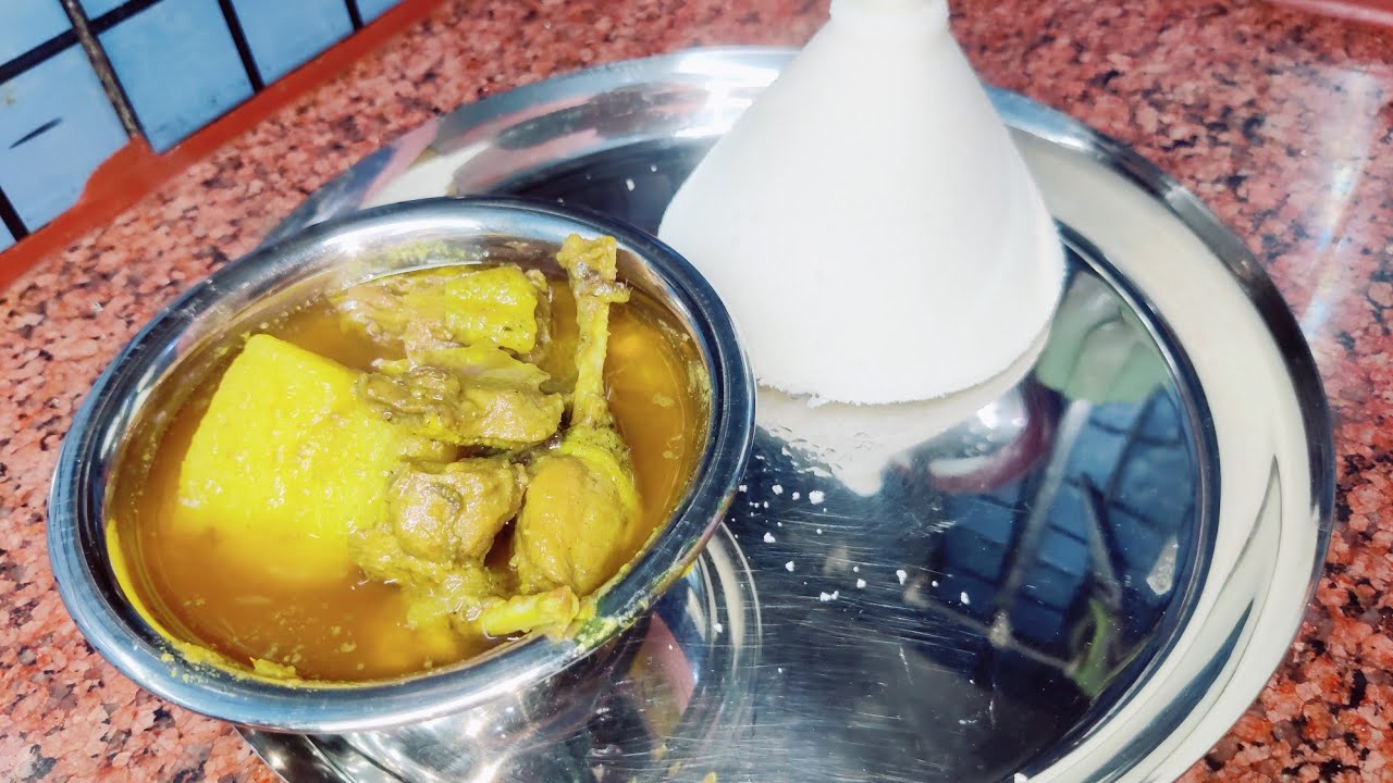 হাসের মাংস সাথে ভাপা পিঠা রেসিপি //how to make duck curry with vala pitha 🦆🪿