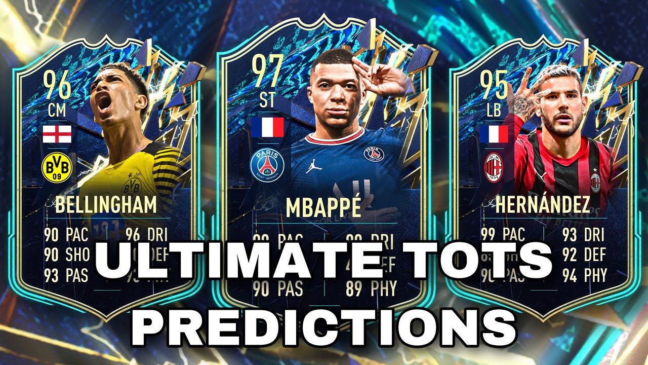ULTIMATE TOTS FRIDAY! ULTIMATE TOTS PREDICTIONS! FIFA 22