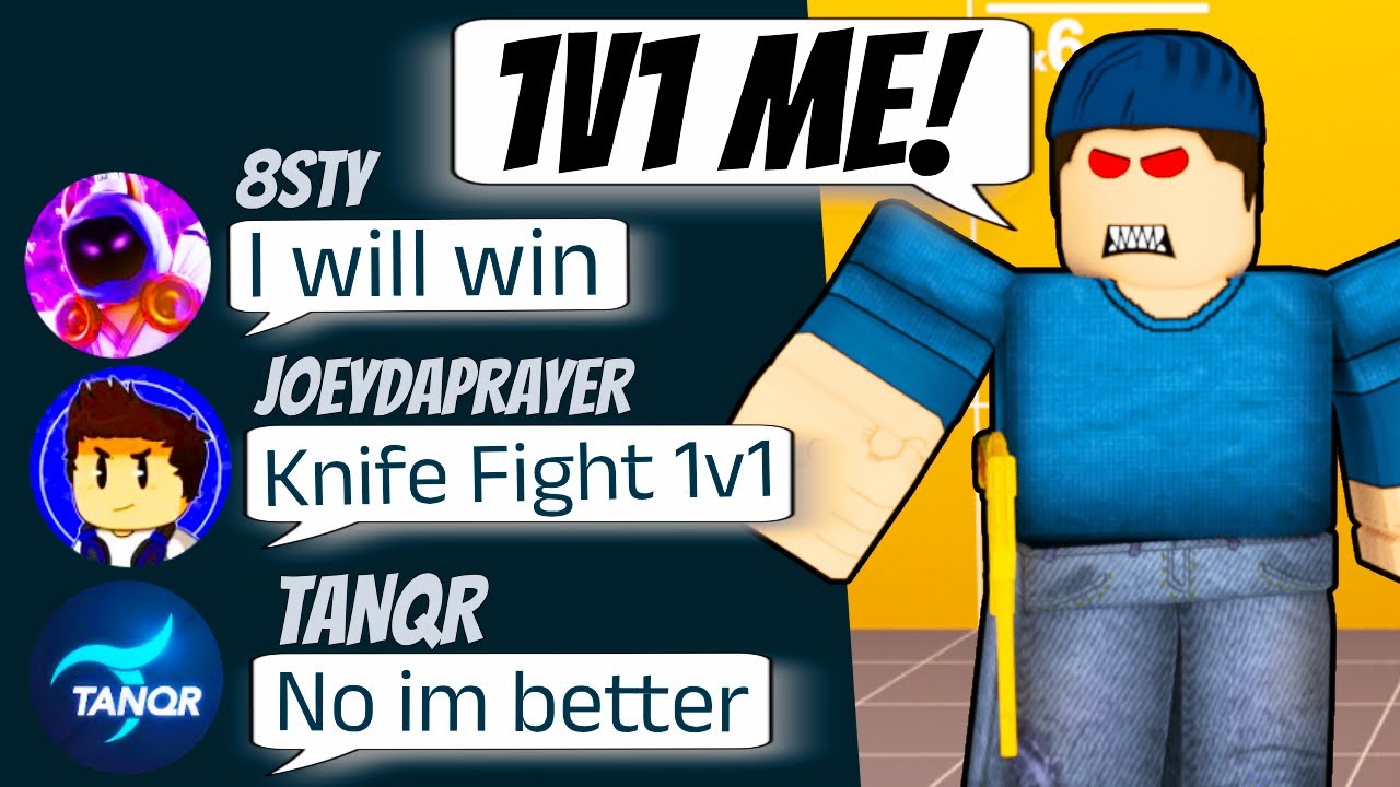 I 1v1'd Every Arsenal Youtuber! (Roblox Arsenal)