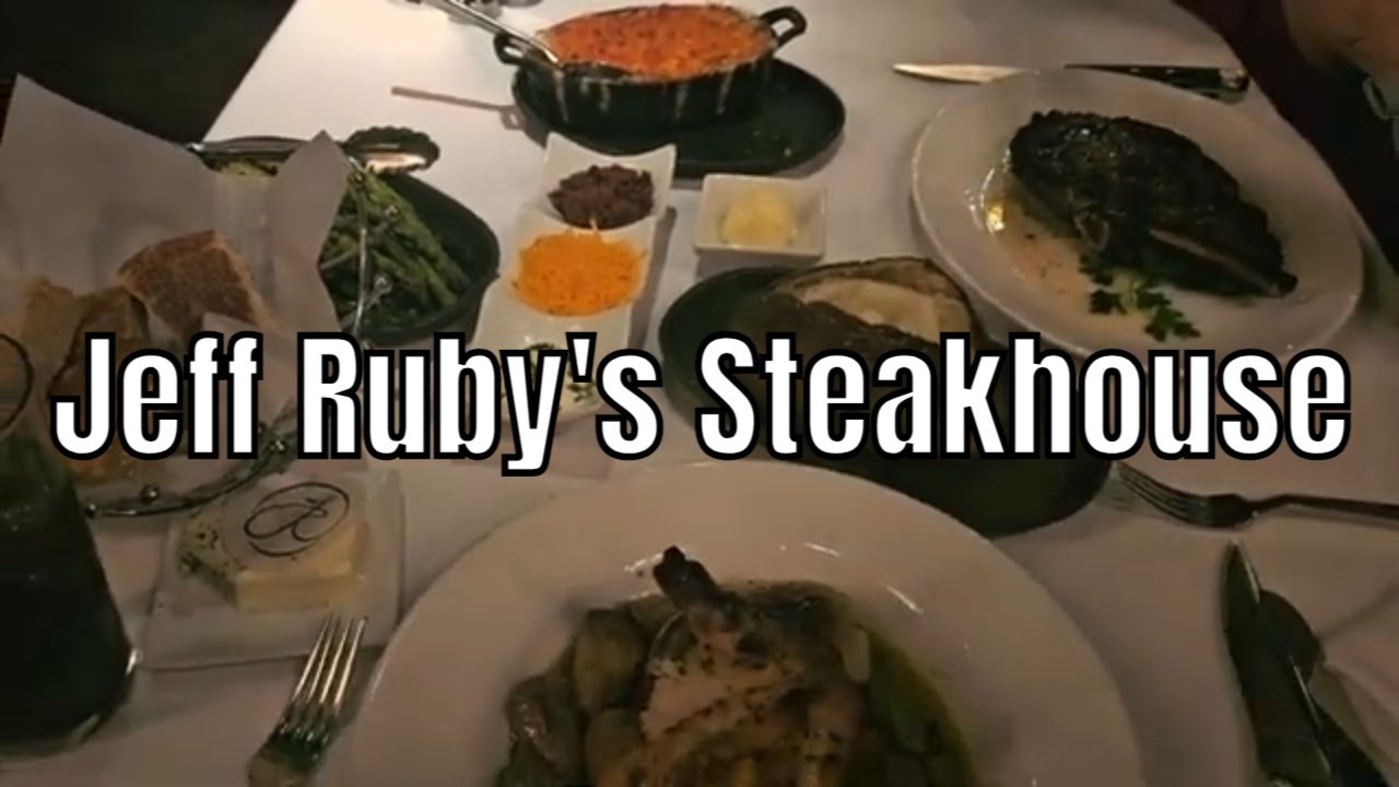 Стейкхаус Джеффа Руби | Изысканная кухня | Роскошный ужин в центре Колумбуса, штат Огайо