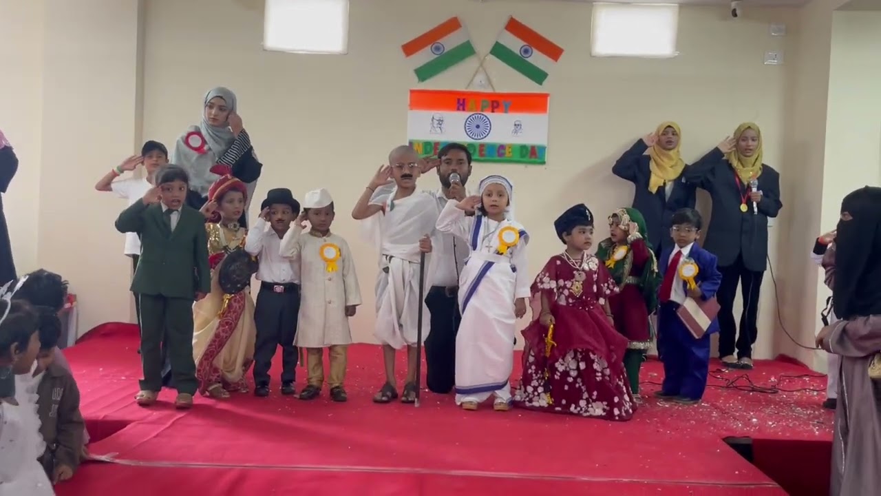 15 August Celebration An Act on Famous Personalities 