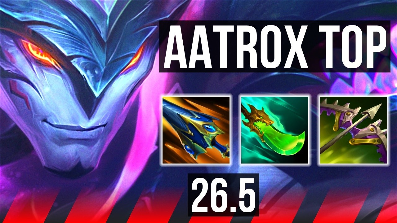 AATROX vs YORICK (TOP) | Perfect KDA: 10/0/6 | EUW Master | 26.5