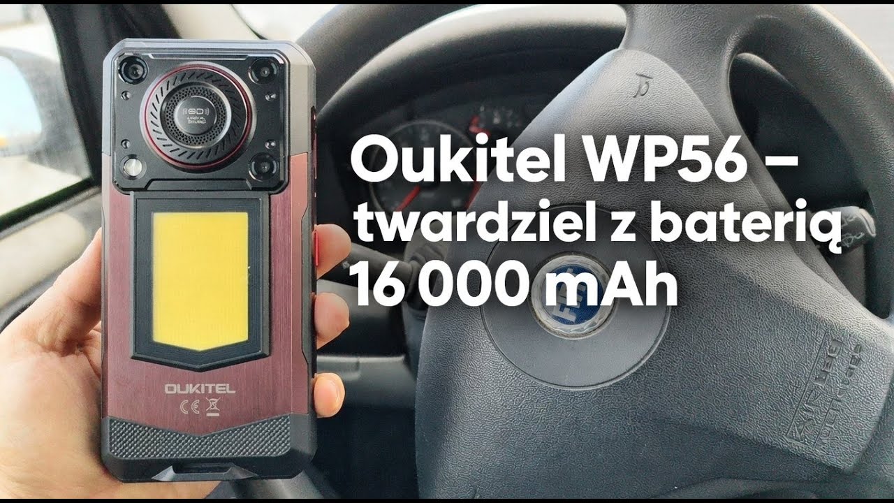 Oukitel WP56 – twardziel z baterią 16 000 mAh