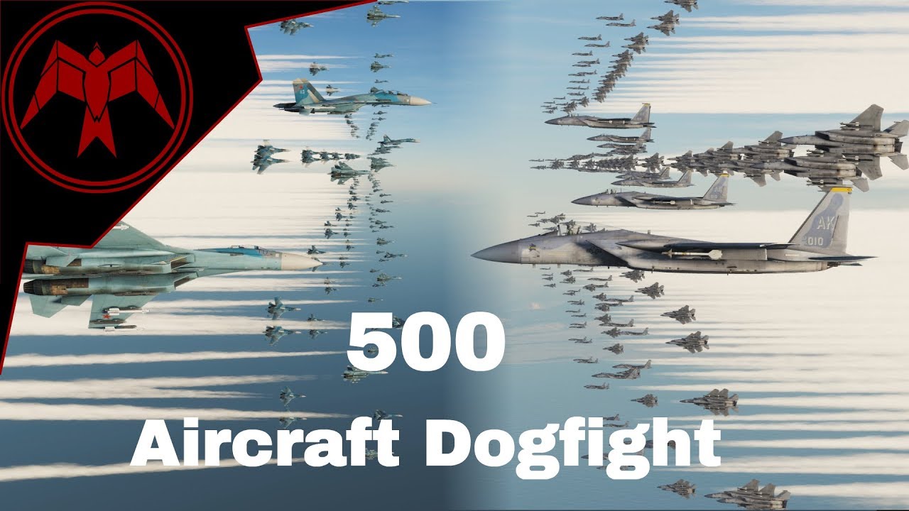 DCS Epic 500 Aircraft Dogfight! 5000 sub special