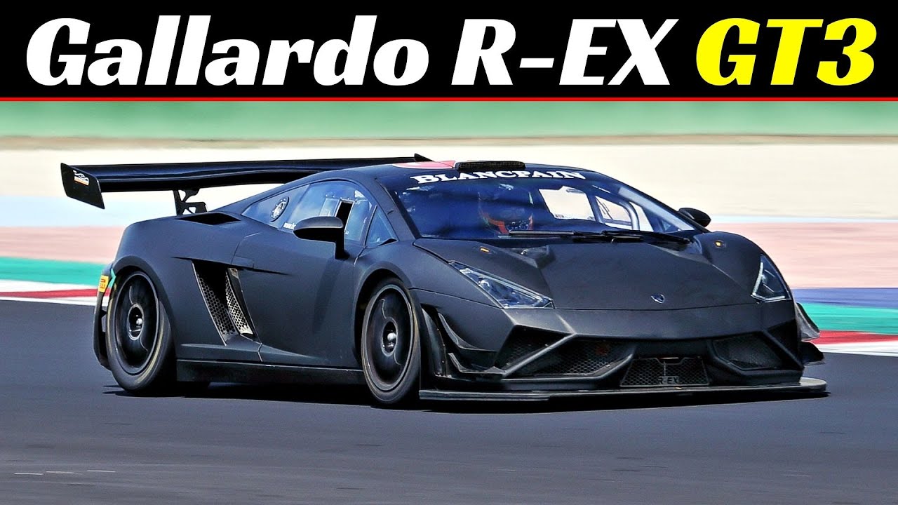 Lamborghini Gallardo R-EX GT3 FL2 by Reiter Engineering - EPIC V10 Engine Sound - Misano Test 2020