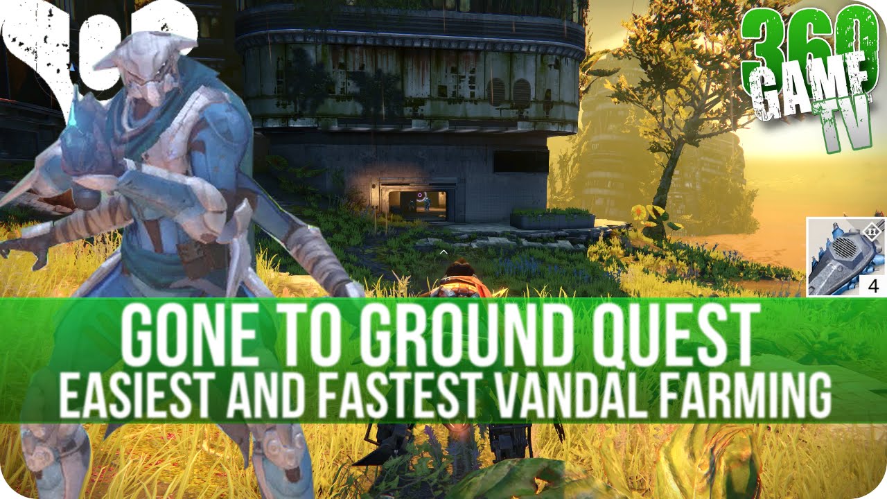 Destiny House of Wolves - Gone to Ground Guide - fastest farming Spot for Vandals and Shiplinks