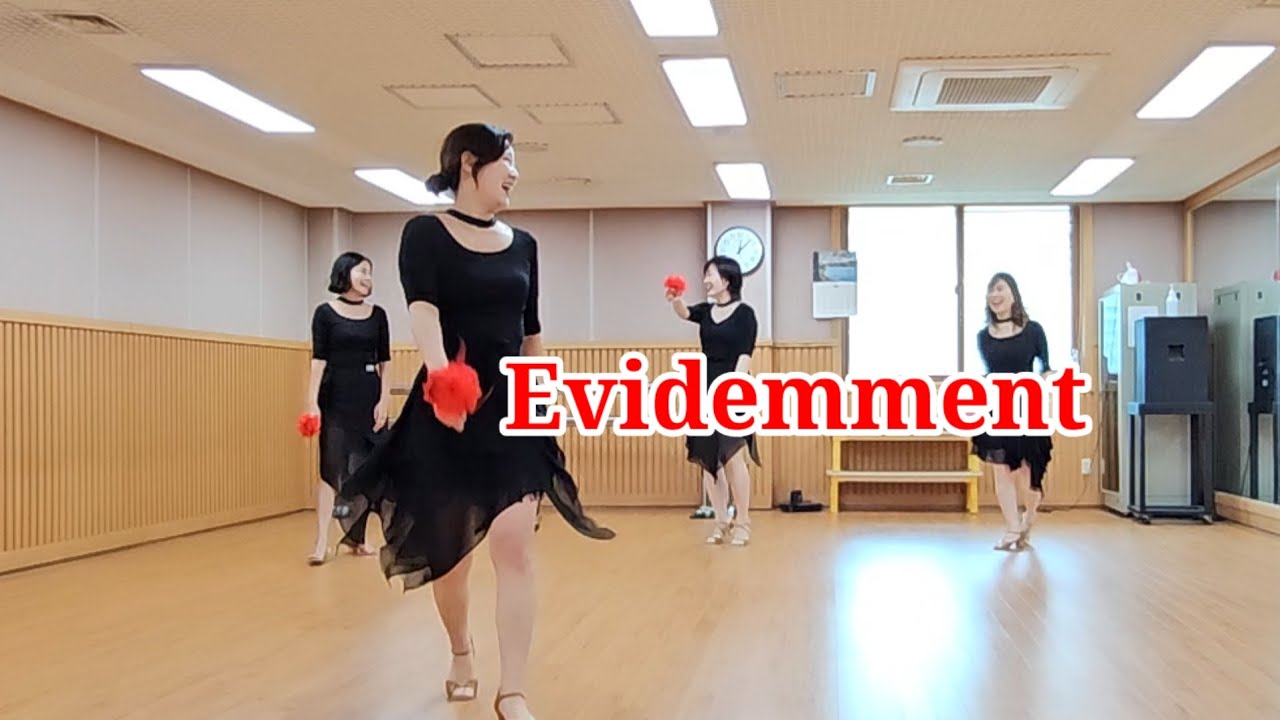 Evidemment Linedance 고급레벨 라인댄스
