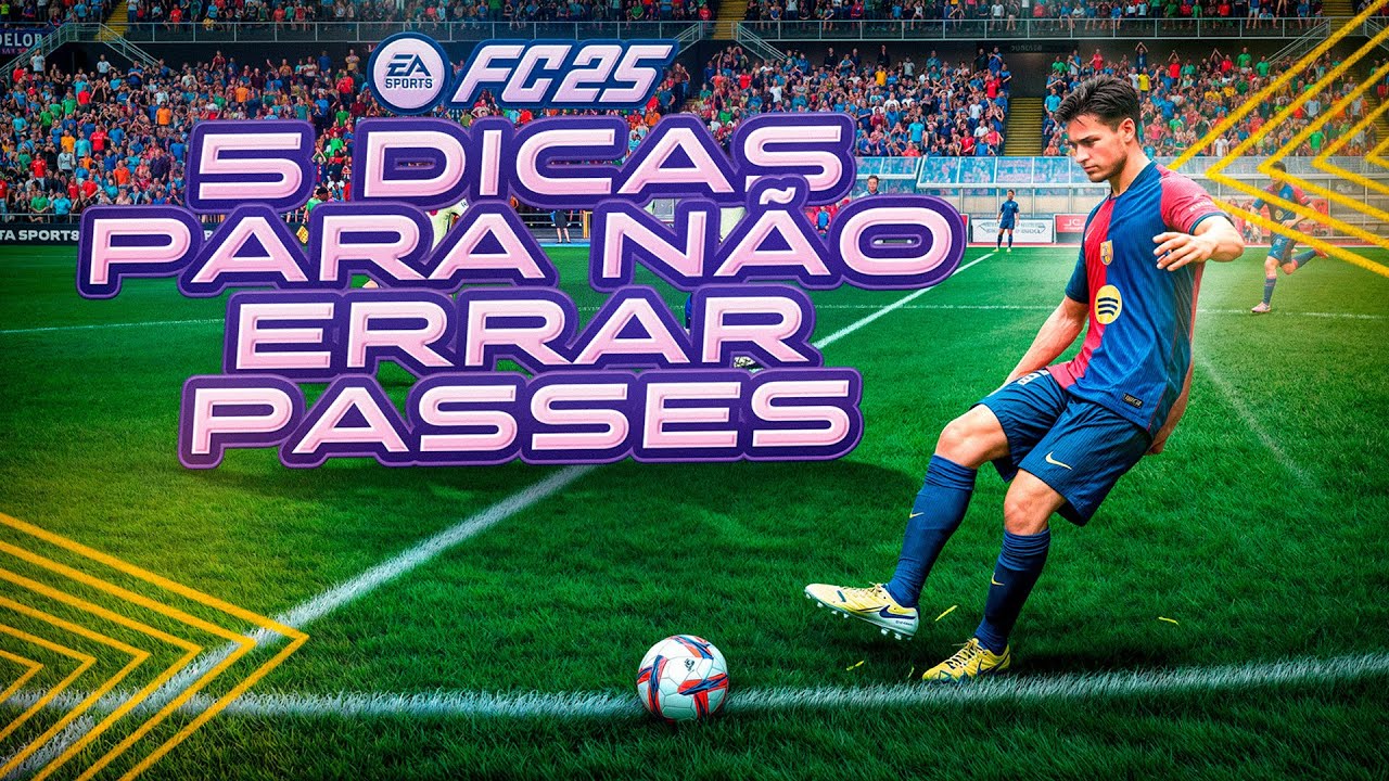 FC 25 - 🧙 5 DICAS PARA NÃO ERRAR PASSES NEM DOMÍNIO