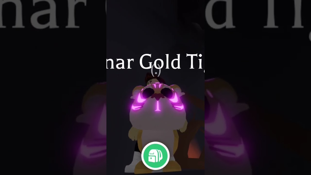MAKING MEGA NEON LUNAR GOLD TIGER! Mega Neon Legendary Pet! In Adopt Me! ROBLOX