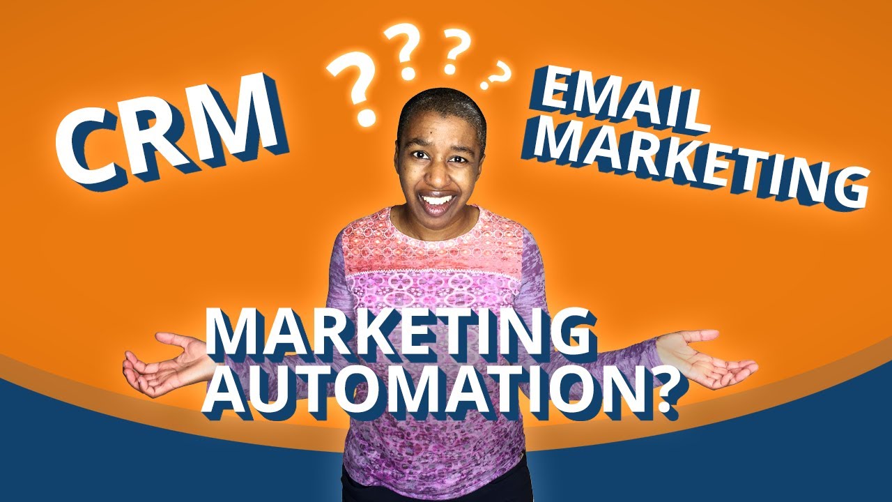 CRM, Email Marketing, and Marketing Automation: What's the Difference?