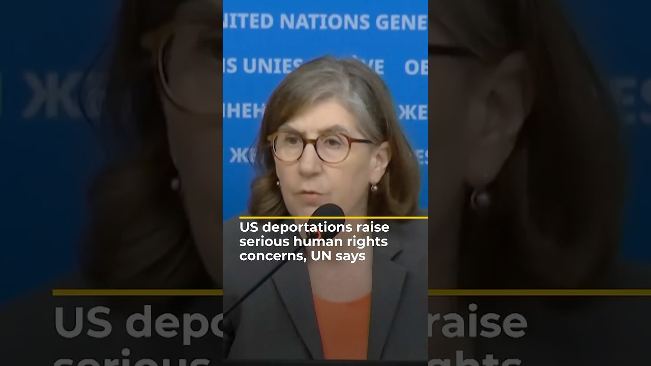 US deportations raise serious human rights concerns, UN says