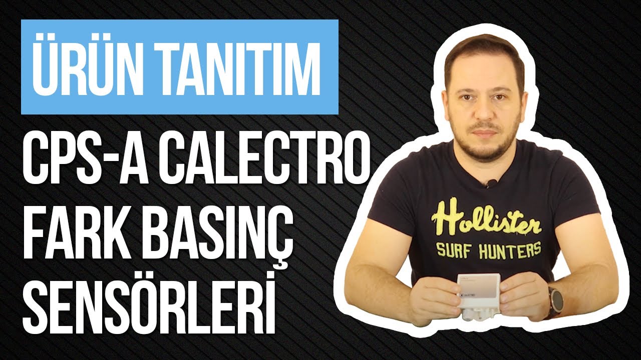 CPS-A Calectro Fark Basınç Sensörleri | Kontrolyum.com