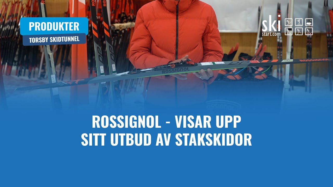 Rossignol visar upp sitt sortiment av stakskidor