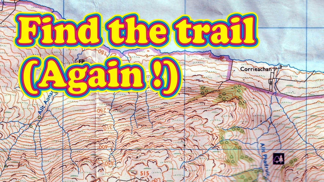 Find the trail again, if you've lost it