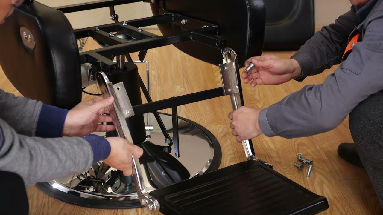 88057 barber chair assemble video