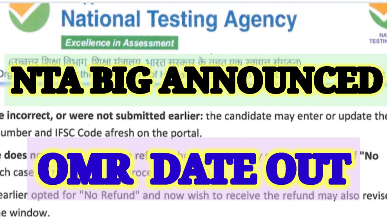 NEET 2026: Result & OMR Sheet Date Out! 🚨 NTA Big Update Today!