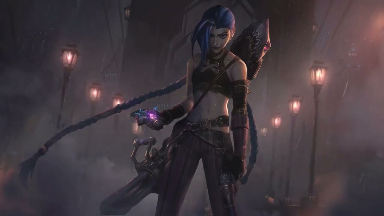 Jinx - arcane league of legends [ Live Wallpaper ]