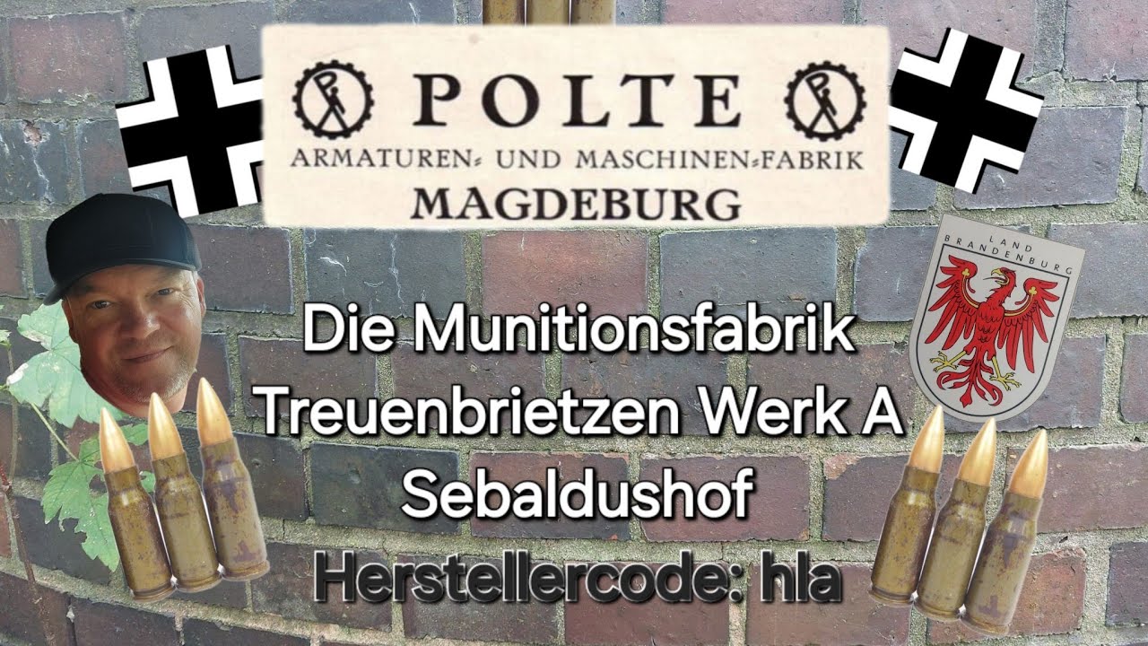 Die Reste der Munitionsfabrik Polte Werk A Treuenbrietzen Sebaldushof