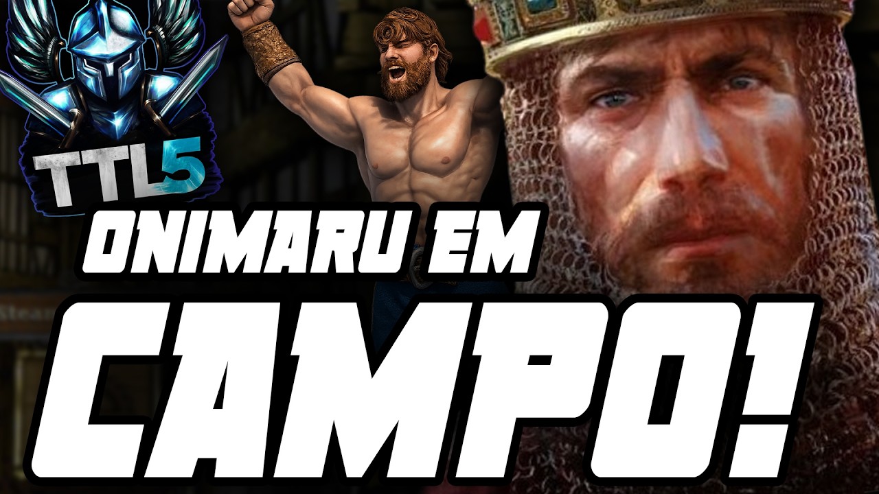 AGE OF EMPIRES 2: CAMPEONATO AO VIVO! Onimaru nos playoffs da TTL! AOE2 ao vivo PT-BR