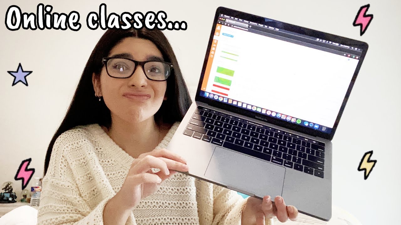 college week in my life of online classes! ... i hate this