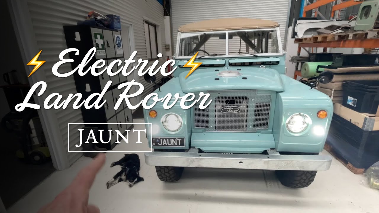 Electric Land Rover Series 3 Walk-around