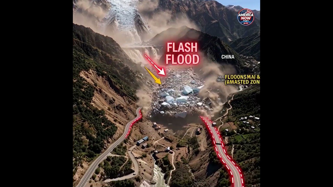 The flash flooding along the Lhende Khola and Bhotekoshi Rivers near the Nepal,China border