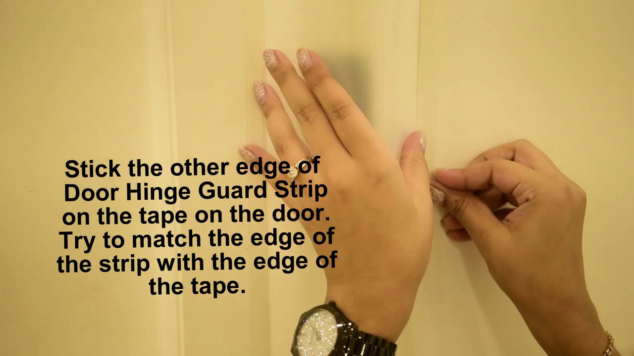 BabyPro Door Hinge Guard Installation Guidance