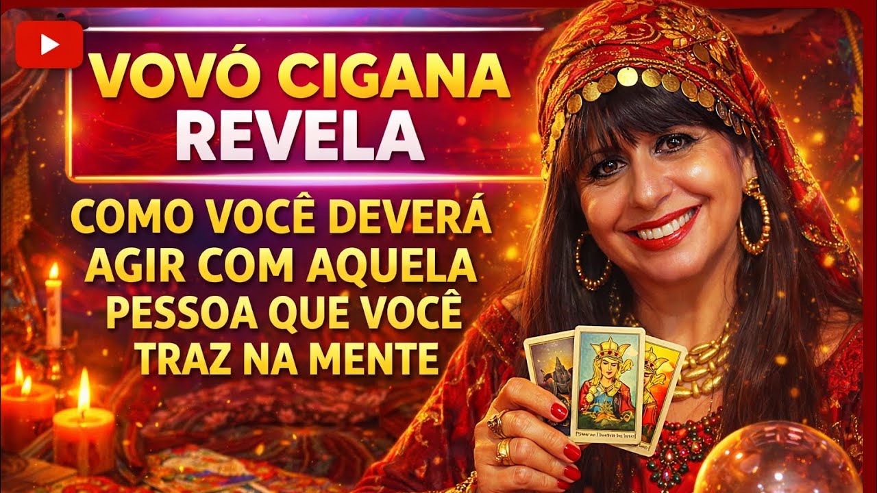 ATENÇÃO: VOVÓ CIGANA REVELA COMO VOCÊ DEVERÁ AGIR COM ESSA PESSOA QUE VOCÊ TRAZ NA MENTE. 