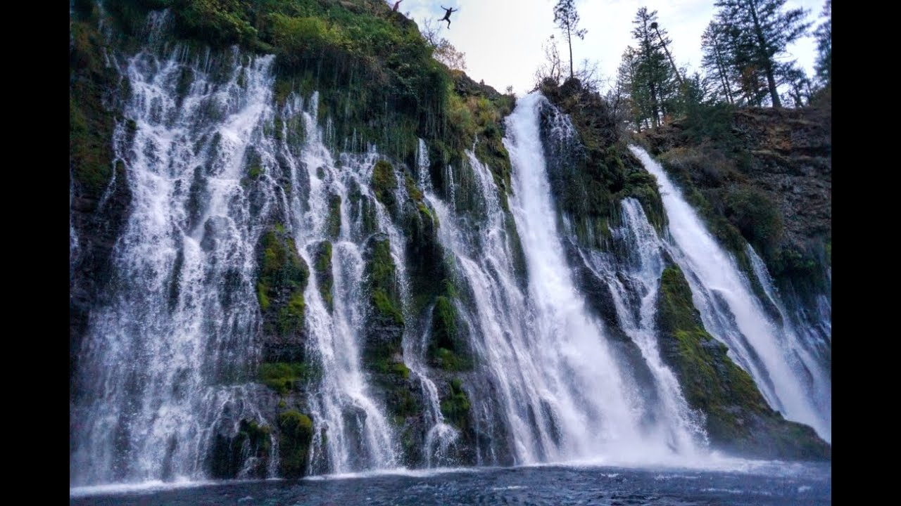 Burney Falls Cliff Jump 131 Feet