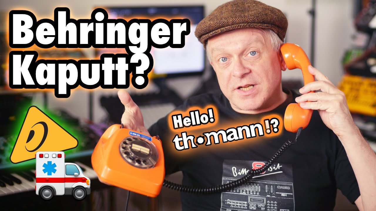 Behringer Kaputt? What to expect from Thomann service? SYNTH RANT