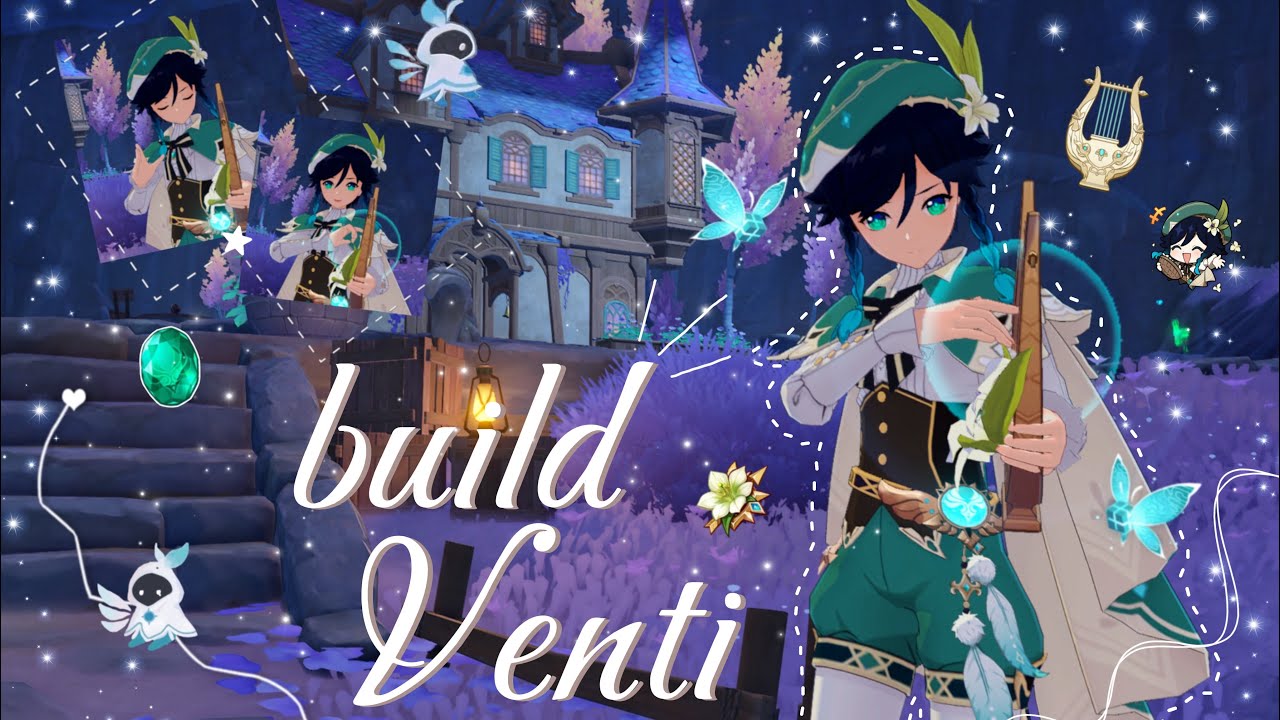 Build Venti with me !✧.* boss, echoes & artifact 🍃 