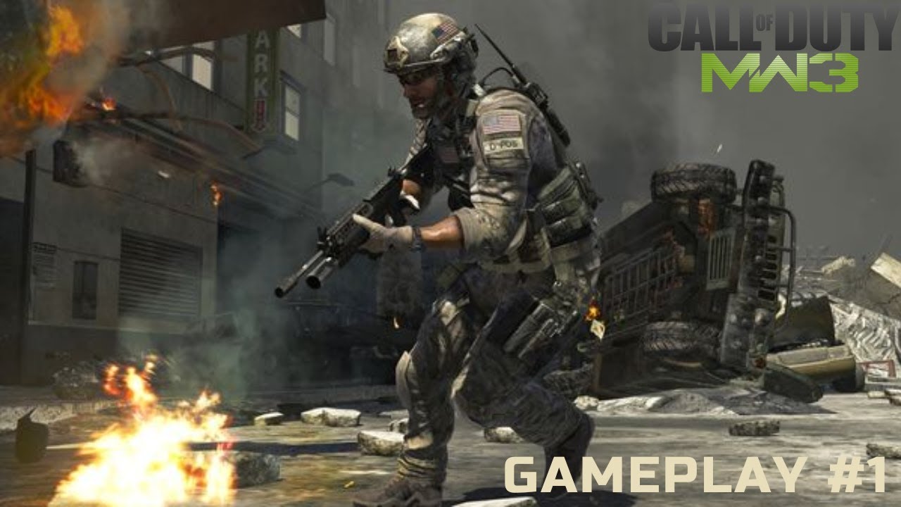 Call of Duty - Modern Warfare 3 Gameplay #1 I Prologue & Black Tuesday