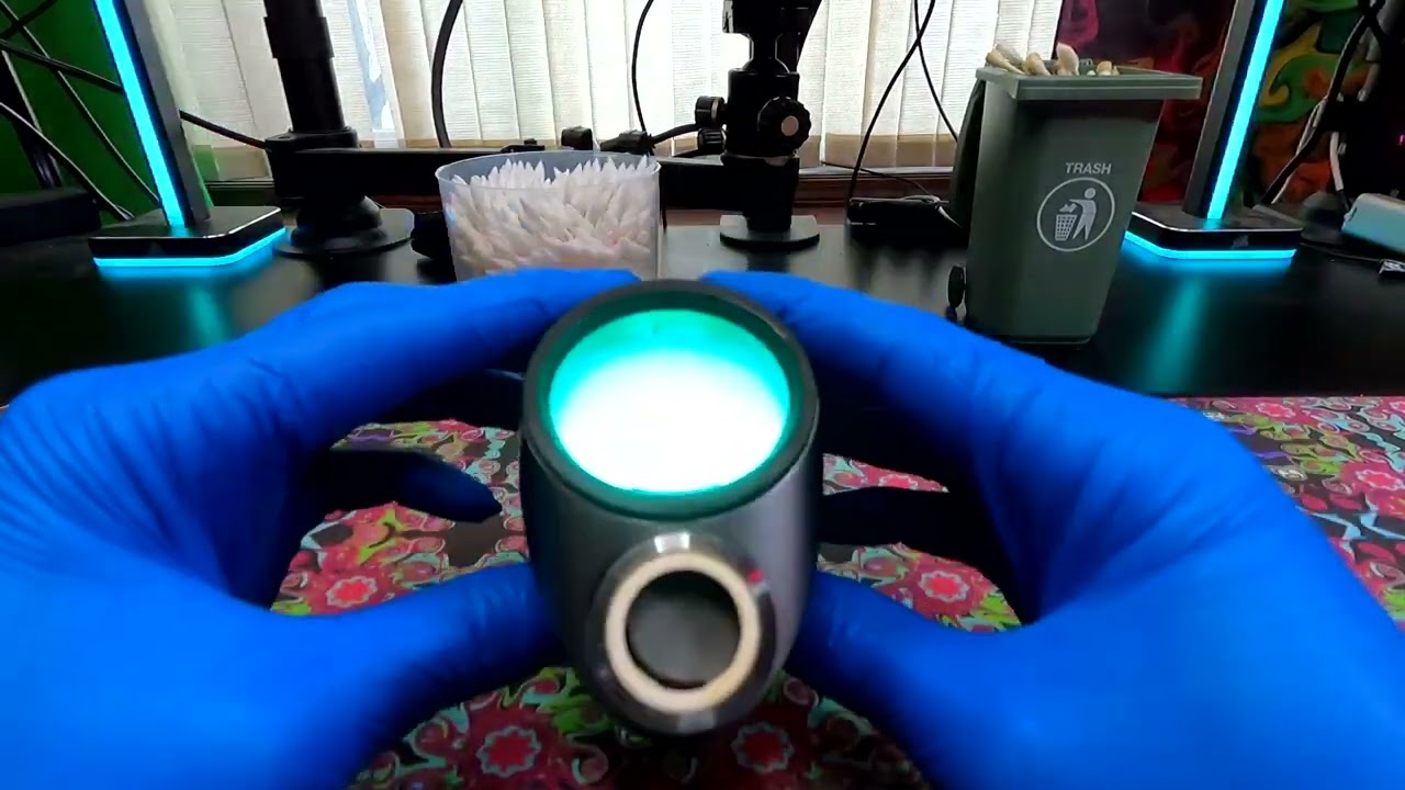 Как очистить испаритель Puffco Peak Pro ICA Chamber Coil, который поцарапан