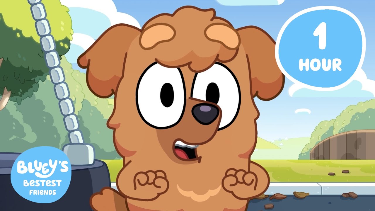 🔴LIVE: Party Mode with Friends 🥳🎉 | 1 HOUR OF FUN |  Bluey's Bestest Friends - Official Channel