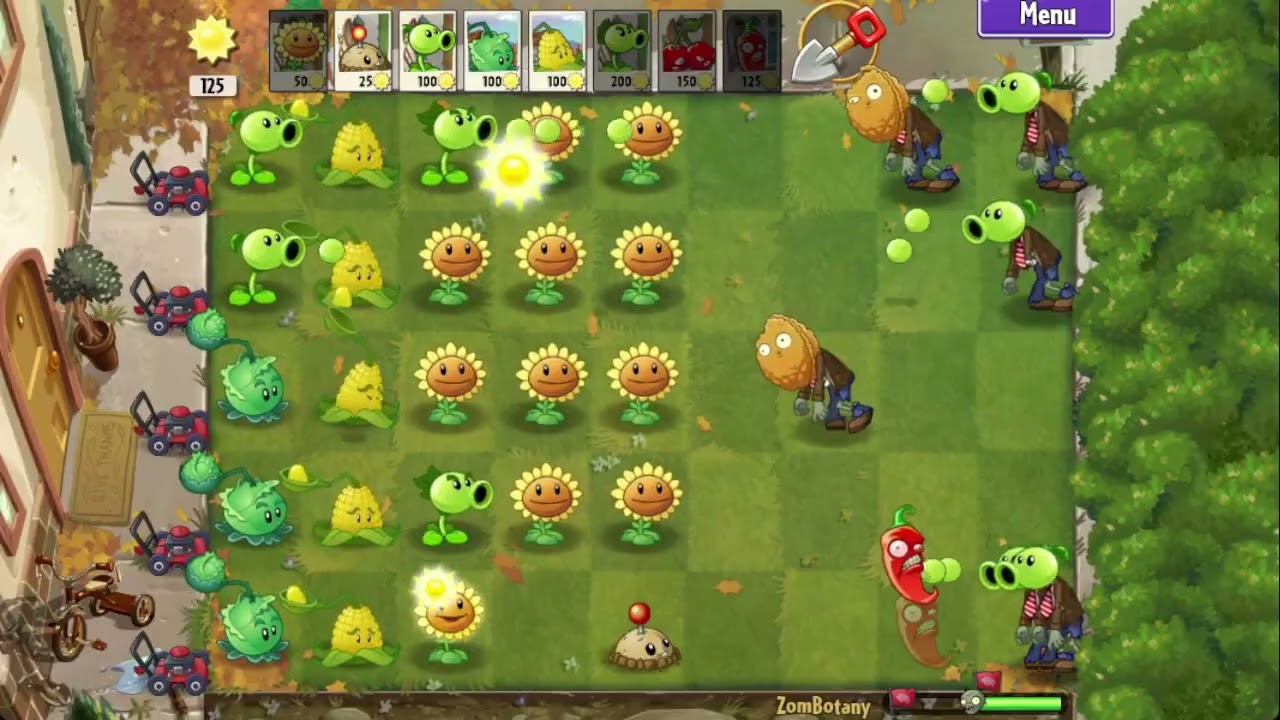 Minigames - Zombotony - Plants vs Zombies 2 PAK [E-Pea] - Episode 33