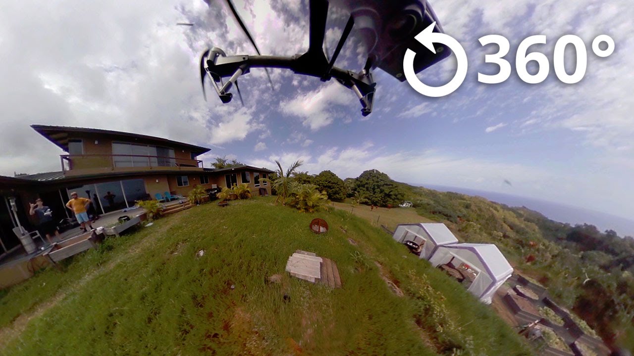 Maui 360 Video DJI Inspire 1 Drone Aerial Shot Test Flight