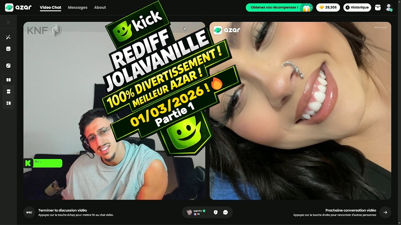 JOLAVANILLE SUR AZAR : IL GÈRE UNE MEUF INCROYABLE 😳 (ÇA TOURNE MAL ?)