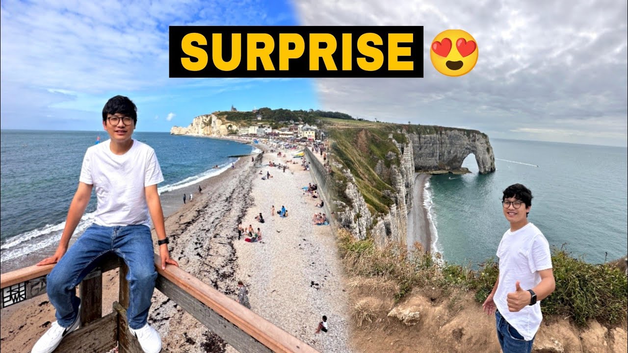 Never thought I would make it here | Etretat- France 🇫🇷