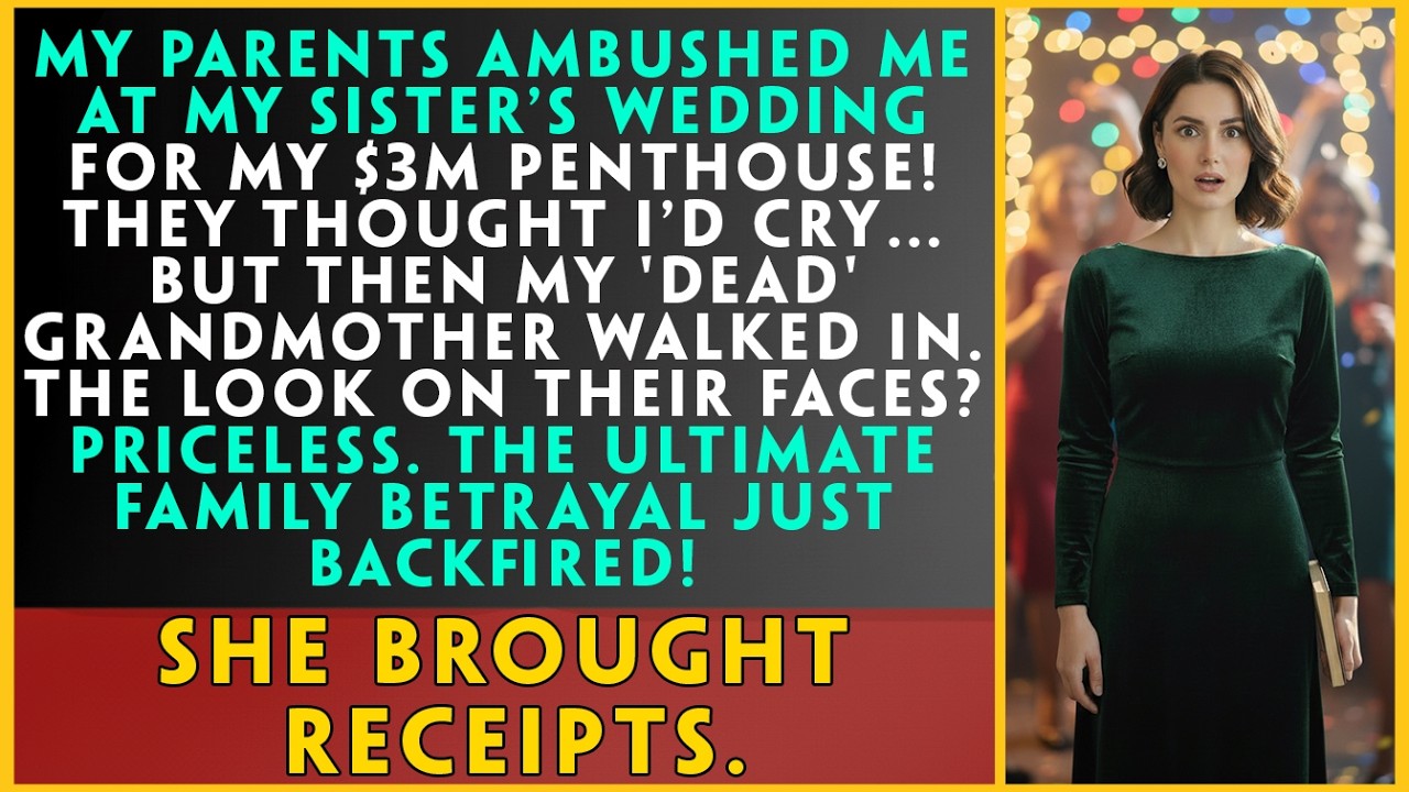 My Parents Ambushed Me At Sister’s Wedding For My $3M Penthouse—Then My 