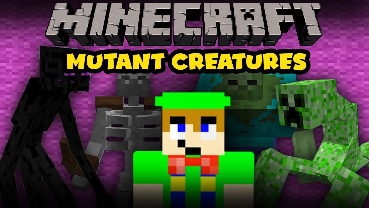Minecraft Mod Review: Mutant Creatures Mod