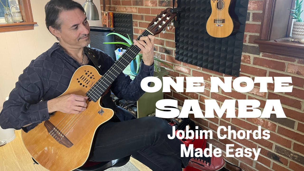 One Note Samba Explained: How Jobim’s Melody Fits Every Chord (Guitar Lesson) #tomjobim #samba