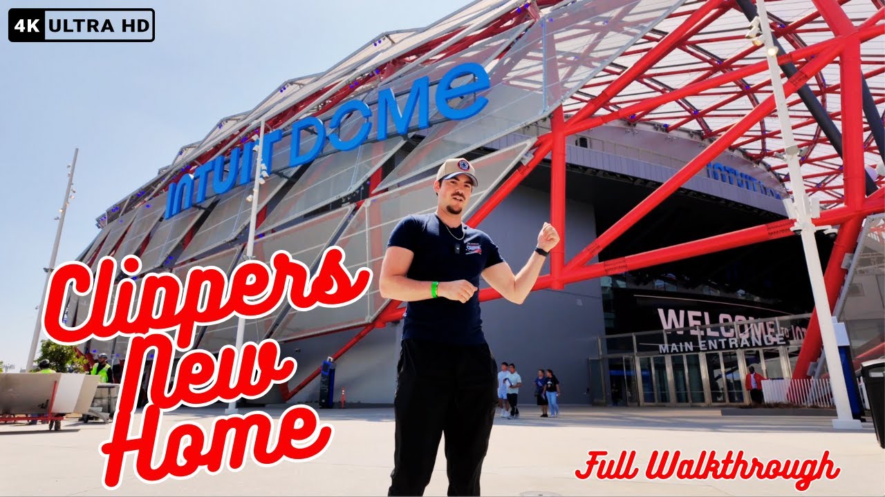 Полный тур по Intuit Dome с точки зрения фаната Clipper