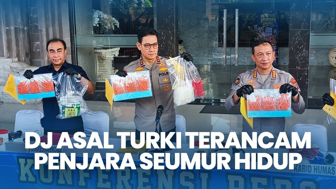 Selundupkan Kokain 1,2 Kg Dari Brazil, DJ Asal Turki Terancam Penjara Seumur Hidup di Bali