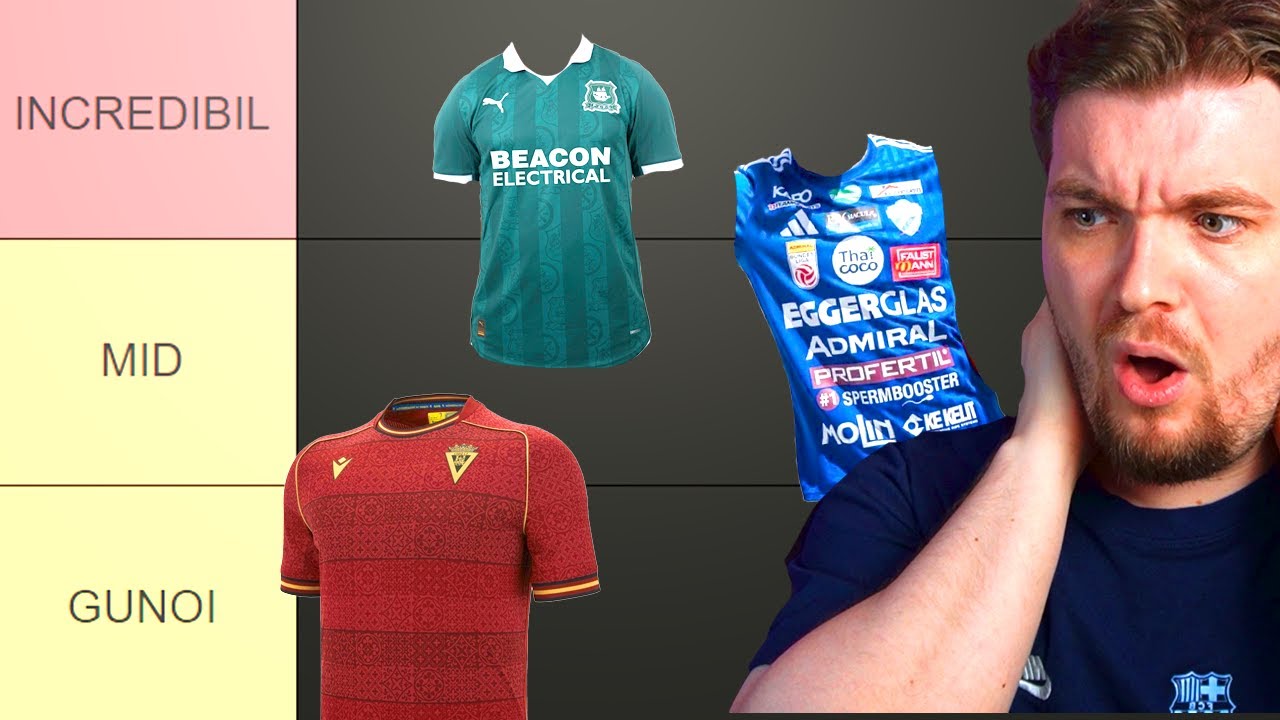 Tricouri de Fotbal Superbe Intr-un Nou Tier List