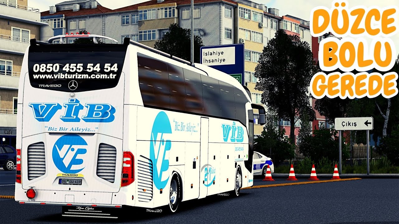 Ets 2 | OyuncuyusBisMap/Düzce-Bolu-Gerede/Türkiye-Haritası/Ets-2 1.48/ Yeni Travego 15 SHD