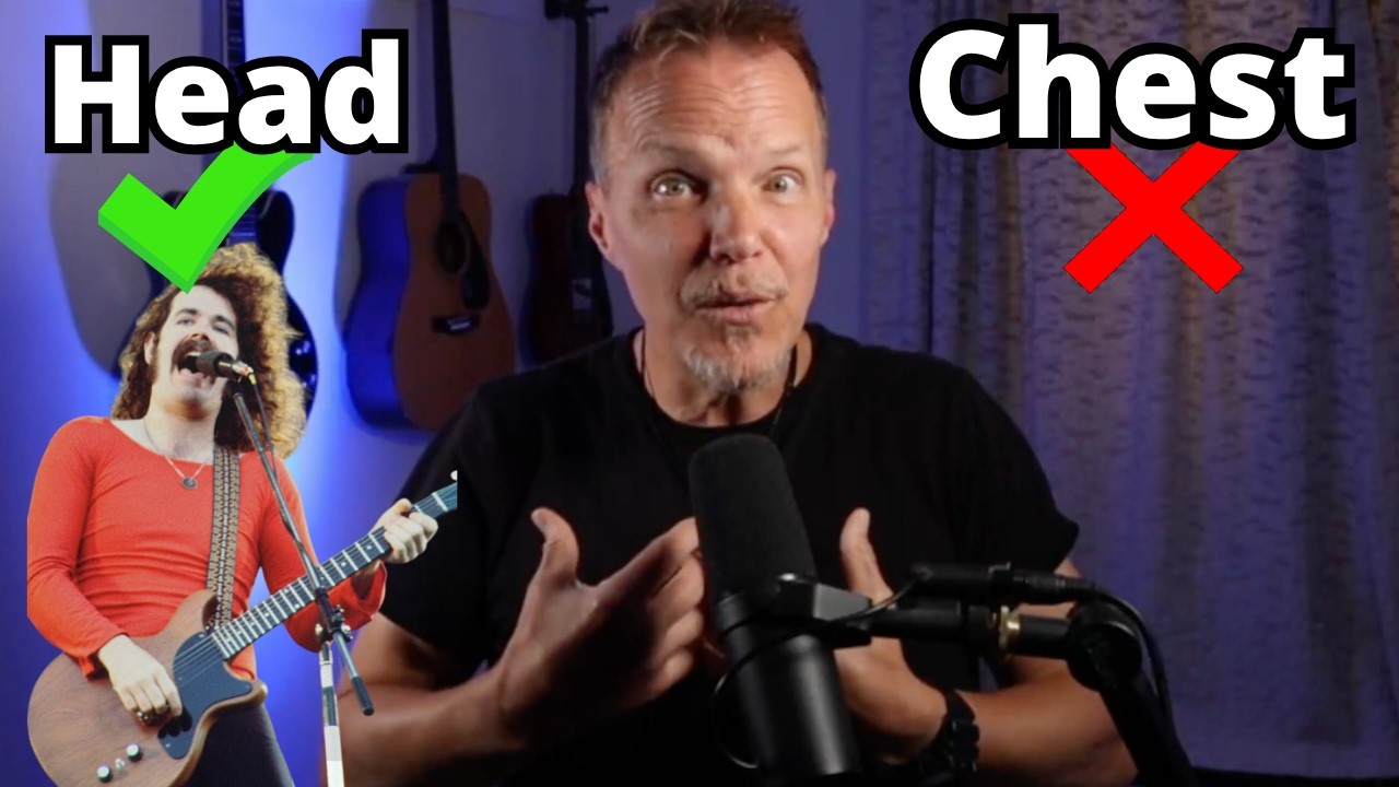 Mixed Voice Made Easy! Stop trying to 'blend' chest voice to head voice! Do what Brad Delp did!