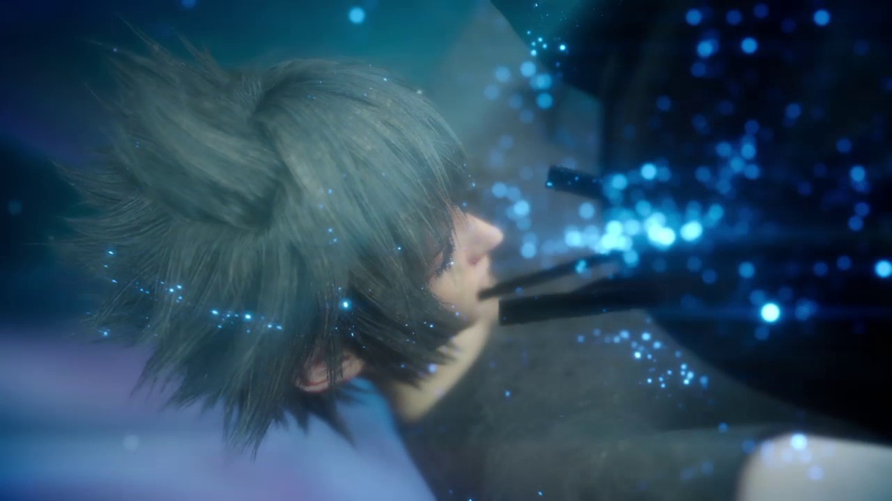 Noctis waking up after 10 years